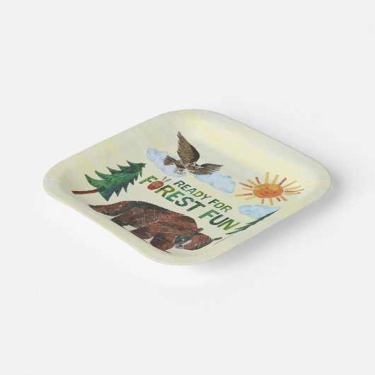 エリック・カレ |フォレストの準備おもしろい ペーパープレート (傾斜あり)