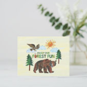 エリック・カレ |フォレストの準備おもしろい ポストカード (スタンド正面)