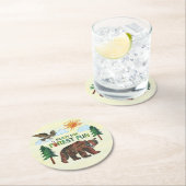 エリック・カレ |フォレストの準備おもしろい ラウンドペーパーコースター (インサイチュ)