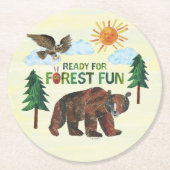 エリック・カレ |フォレストの準備おもしろい ラウンドペーパーコースター (正面)