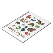 エリック・カレ | フォレスト・フレンズが一緒に幸せ ノートブック (左側)