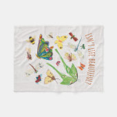 エリック・カレ | 人生は美しくない フリースブランケット (正面(横))