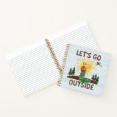 エリック・カレ | 外に出よう ノートブック (内部)