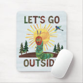 エリック・カレ | 外に出よう マウスパッド (マウス)