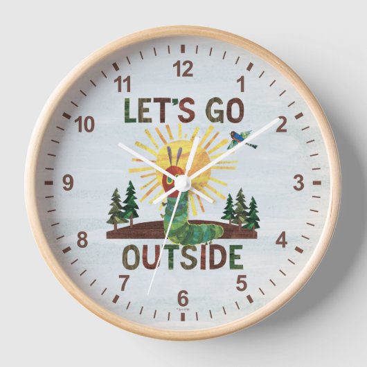 エリック・カレ | 外に出よう 壁時計 (正面)