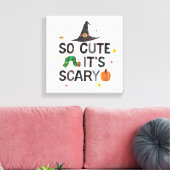 エリック・カレ |怖くて可愛い キャンバスプリント (インサイチュ (リビング))