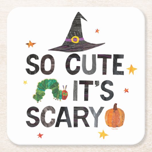 エリック・カレ |怖くて可愛い スクエアペーパーコースター (正面)