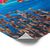 エリック・カレ |池カラフルのシーン ポスター (角)