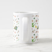 エリック・カレ |生活は美しくないの?パターン ジャンボコーヒーマグカップ (裏面)