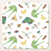 エリック・カレ |生活は美しくないの?パターン スクエアペーパーコースター (正面)