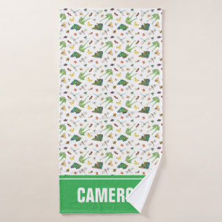 エリック・カレ |生活は美しくないの？パターン バスタオルセット