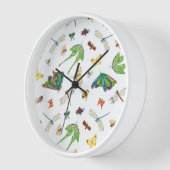 エリック・カレ |生活は美しくないの？パターン 壁時計 (傾斜)