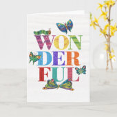 エリック・カレ |素晴らしい カード (黄色い花)