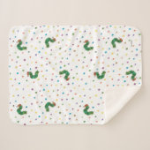 エリック・カレ |軌跡とドットのパターン シェルパブランケット (正面(横))