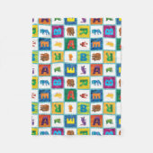 エリック・カレ | Bはクマの子だ フリースブランケット (正面)