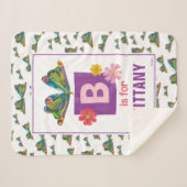 エリック・カレ | Bは蝶 シェルパブランケット (正面(横))