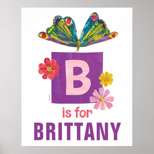 エリック・カレ | Bは蝶 ポスター (正面)