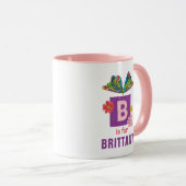 エリック・カレ | Bは蝶 マグカップ (正面右)