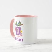 エリック・カレ | Bは蝶 マグカップ (正面左)