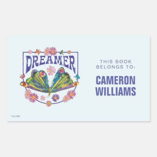 エリック・カレ | Dreamer 長方形シール (正面)