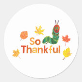 エリック・カレ | So Thanks Caterpillar ラウンドシール (正面)