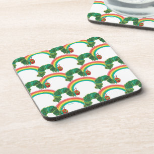 エリック・カレ The Very Hunged Caterpillar Pattern コースター