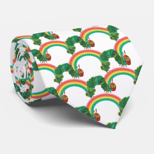 エリック・カレ | The Very Hunged Caterpillar Pattern ネクタイ (ロール)