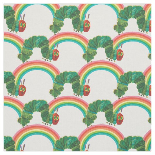 エリック・カレ | The Very Hunged Caterpillar Pattern ファブリック (見本)