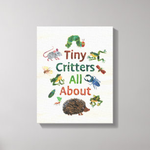 エリック・カレ Tiny Critter About キャンバスプリント