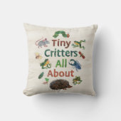 エリック・カレ | Tiny Critter About クッション (正面)