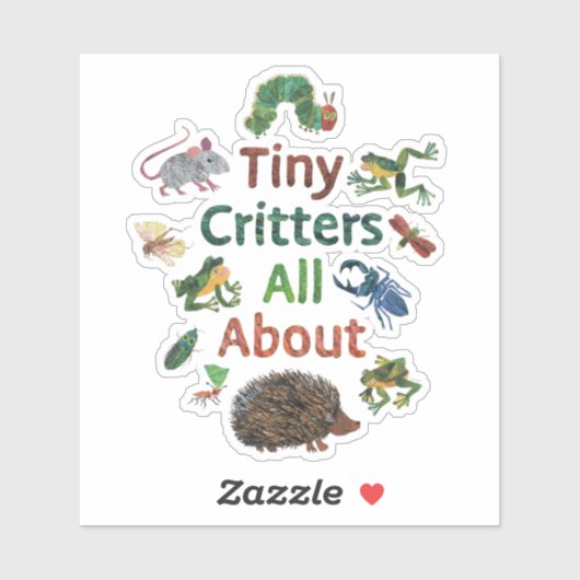 エリック・カレ | Tiny Critter About シール (シート)