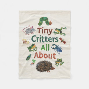 エリック・カレ Tiny Critter About フリースブランケット