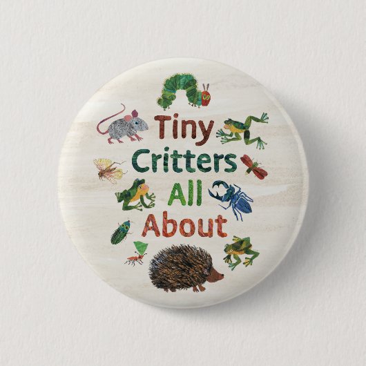 エリック・カレ | Tiny Critter About 缶バッジ (正面)