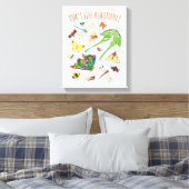 エリック・カール | 人生って素敵ね キャンバスプリント (インサイチュ (寝室))