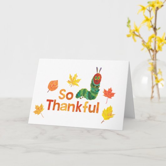 エリック・カール | 感謝のカタツムリ カード (黄色い花)