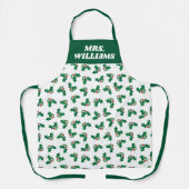 エリック・カーレ・クリスマス・キャタピラ エプロン (正面)