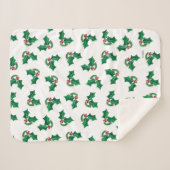 エリック・カーレ・クリスマス・キャタピラ シェルパブランケット (正面(横))