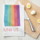 エリック・カーレ | 美しいは私たちのまわりに全員 キッチンタオル (四つ折り)