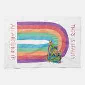 エリック・カーレ | 美しいは私たちのまわりに全員 キッチンタオル (横)