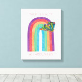 エリック・カーレ | 美しいは私たちのまわりに全員 キャンバスプリント (インサイチュ (ウッドフロア))