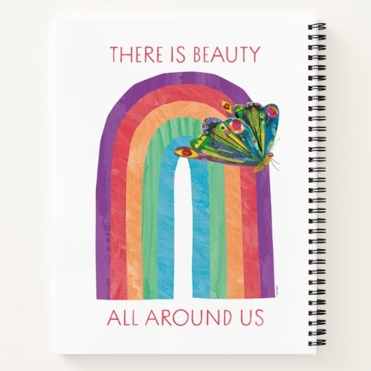 エリック・カーレ | 美しいは私たちのまわりに全員 ノートブック (裏面)