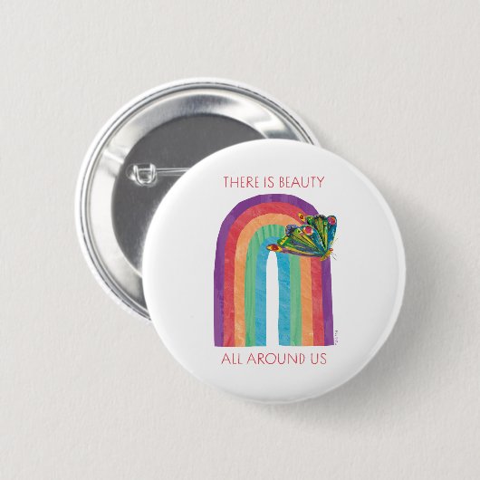 エリック・カーレ | 美しいは私たちのまわりに全員 缶バッジ (正面&裏面)