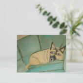 エリック・ギンスバーグの犬 ポストカード (スタンド正面)