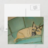 エリック・ギンスバーグの犬 ポストカード (正面/裏面)