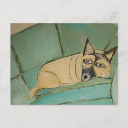 エリック・ギンスバーグの犬 ポストカード (正面)