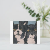 エリック・ギンズバーグのペット ポストカード (スタンド正面)