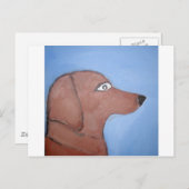 エリック・ギンズバーグの犬 ポストカード (正面/裏面)