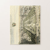 エリック・ダールフォーマルバーグによる庭園の空中眺め ジグソーパズル (縦)