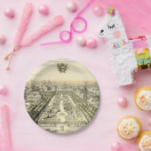 エリック・ダールフォーマルバーグによる庭園の空中眺め ペーパープレート (パーティー)