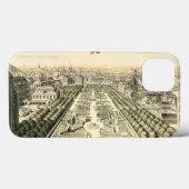 エリック・ダールフォーマルバーグによる庭園の空中眺め Case-Mate iPhoneケース (裏面 (横))
